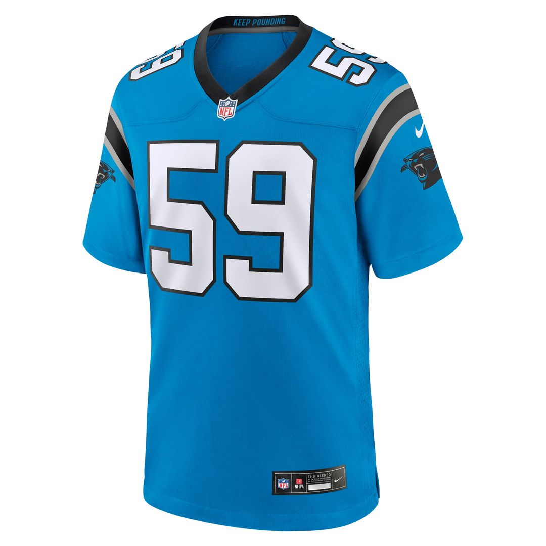 Luke Kuechly Carolina Panthers Alternate Game Jersey - Blue