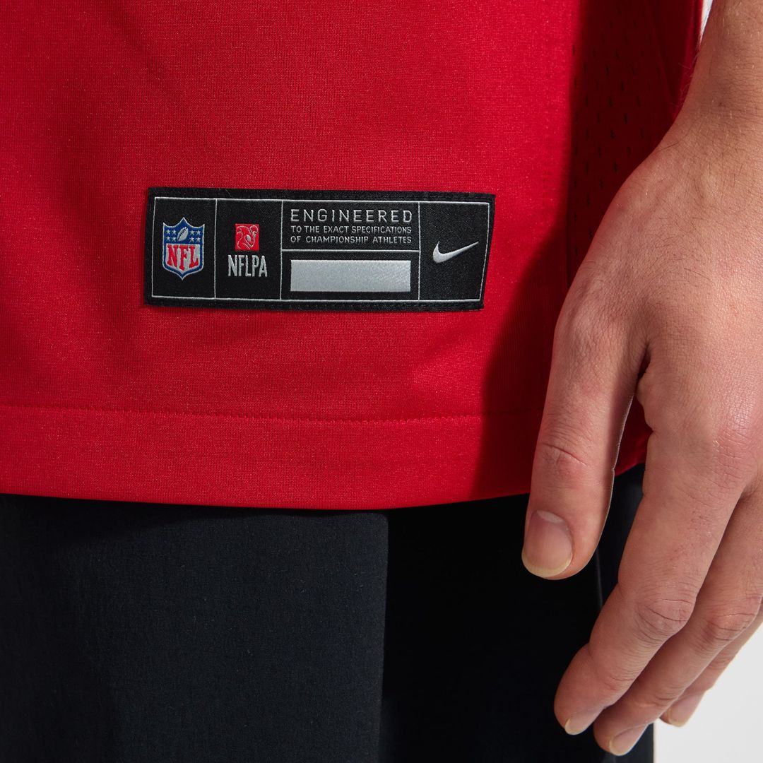 Christian McCaffrey San Francisco 49ers Alternate Game Jersey - Scarlet