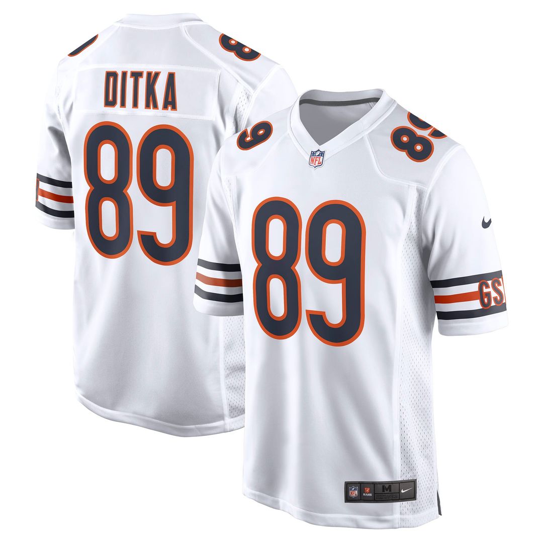 Mike Ditka Chicago Bears Game Jersey - Navy