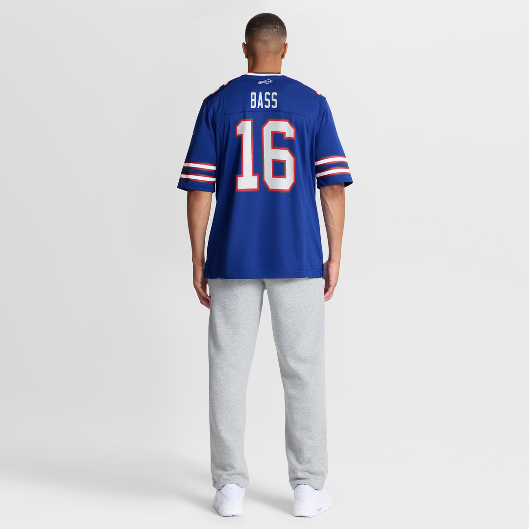 Tyler Bass Buffalo Bills Game Jersey - Royal Blue