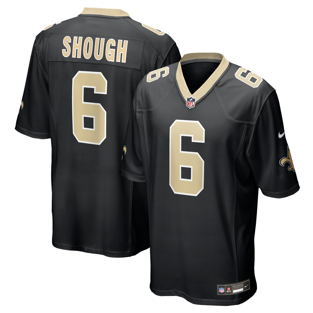 Tyler Shough New Orleans Saints Game Jersey - White