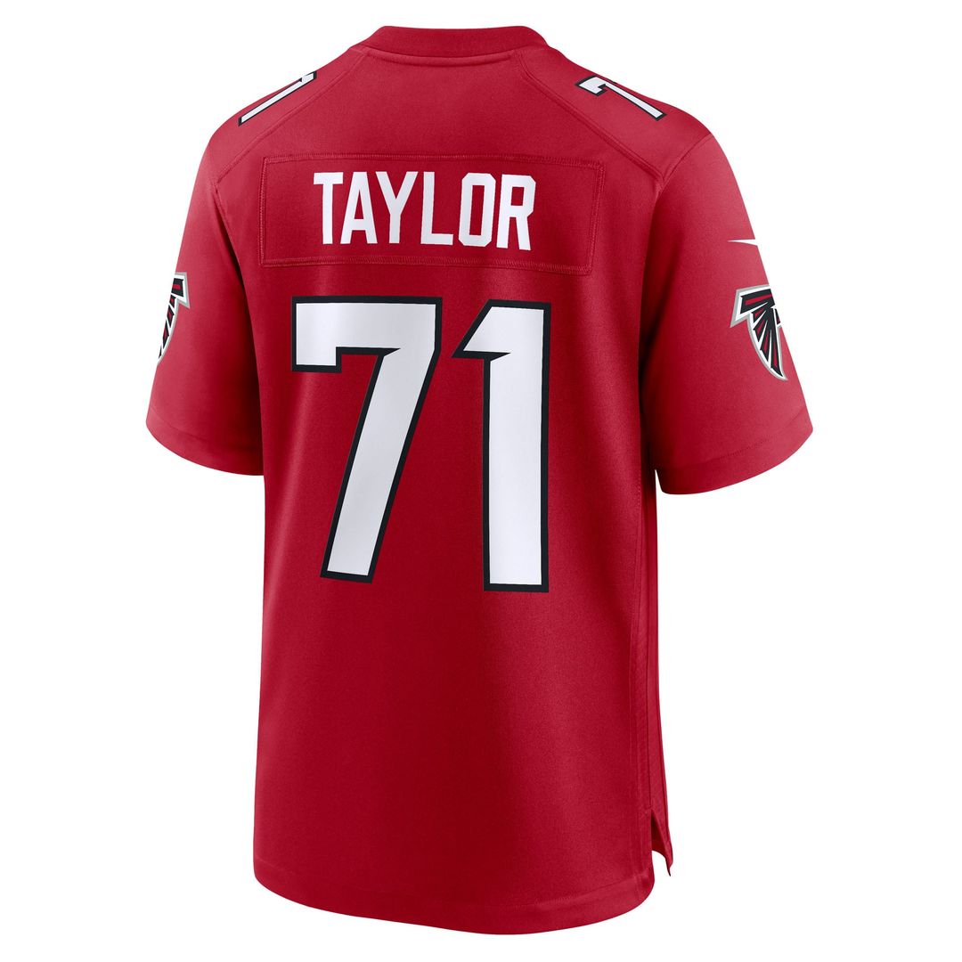Jawaan Taylor Atlanta Falcons Game Jersey - Red