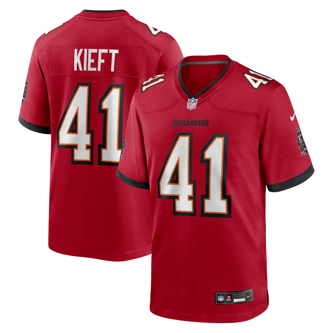 Ko Kieft Tampa Bay Buccaneers Game Jersey - Red
