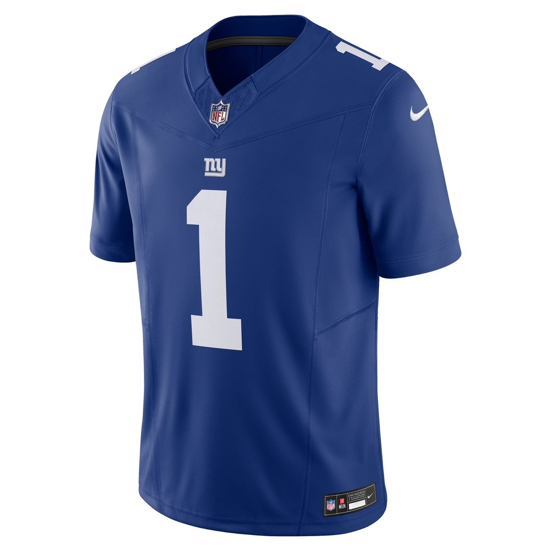 Malik Nabers New York Giants Vapor F.U.S.E. Limited Jersey - Royal Blue