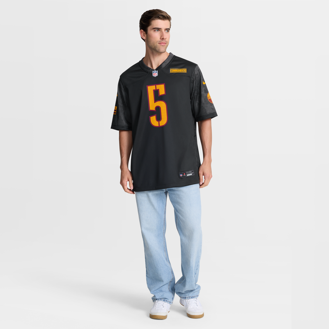 Jayden Daniels Washington Commanders Game Jersey - Burgundy
