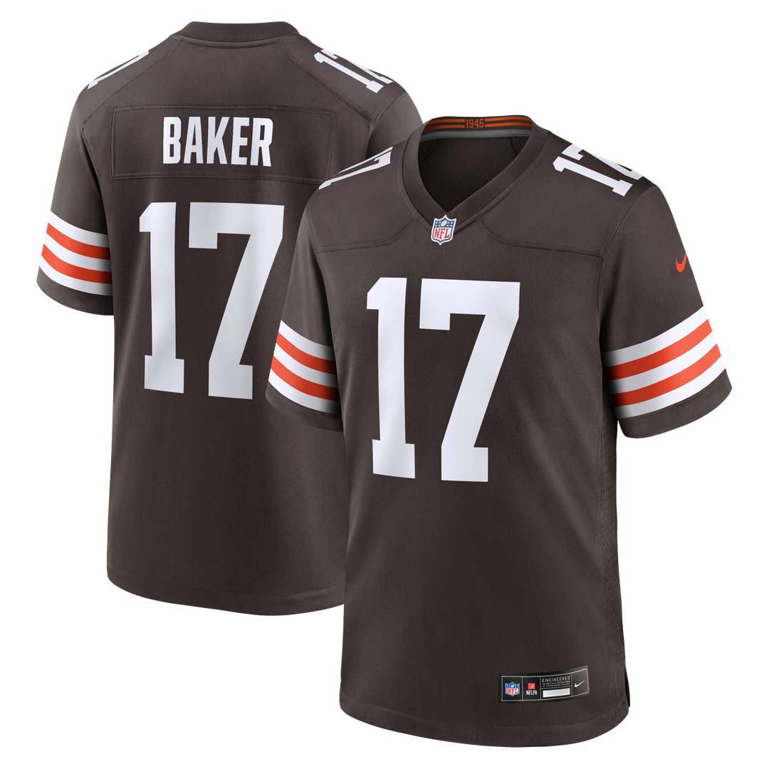 Jerome Baker Cleveland Browns Game Jersey - Brown
