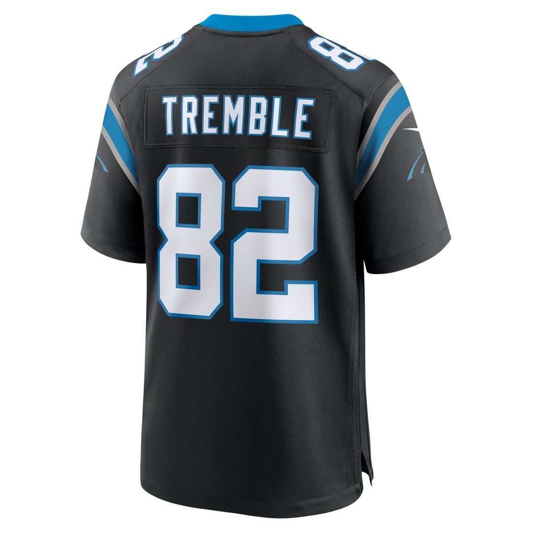 Tommy Tremble Carolina Panthers Game Jersey - Black