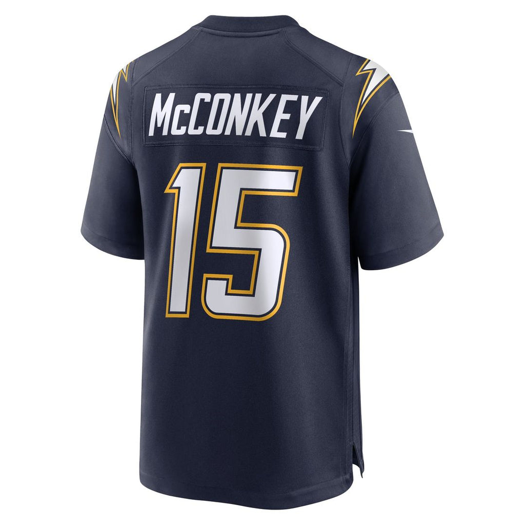 Ladd McConkey Los Angeles Chargers Alternate Super Chargers Game Jersey - Navy