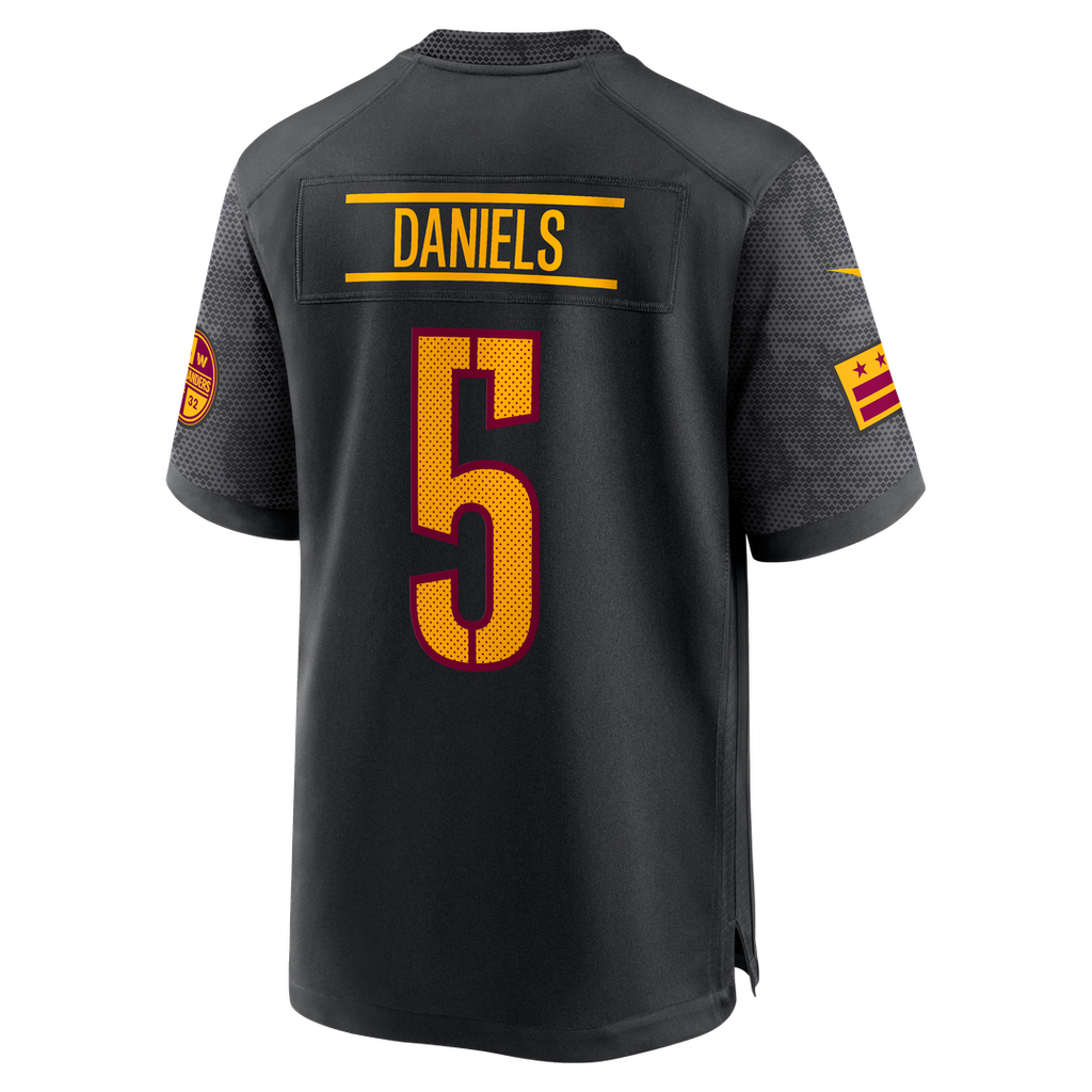 Jayden Daniels Washington Commanders Game Jersey - Burgundy