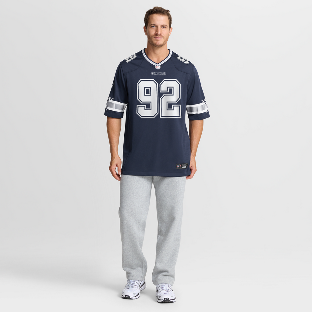 Quinnen Williams Dallas Cowboys Game Jersey - Navy