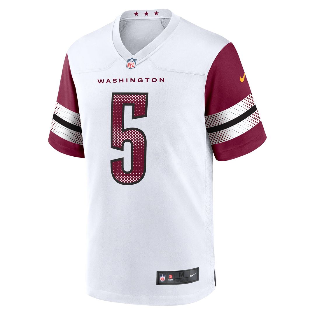 Jayden Daniels Washington Commanders Alternate Game Jersey - Black