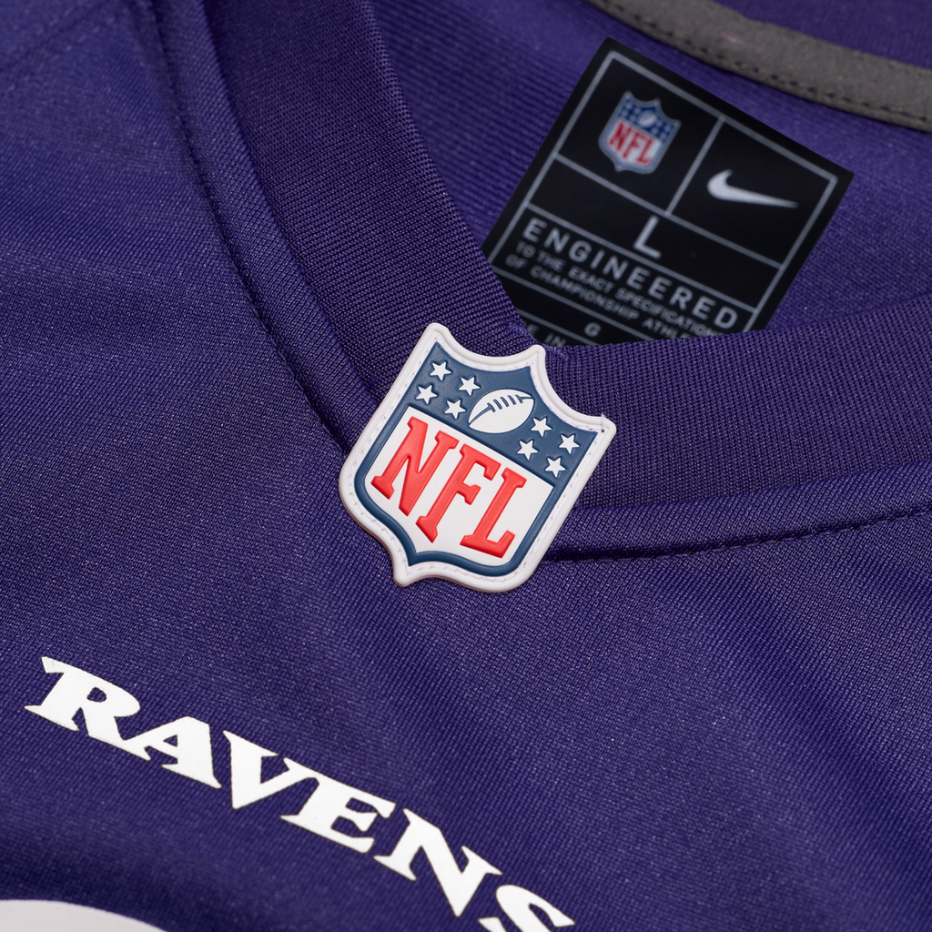 Carson Vinson Baltimore Ravens Game Jersey - Purple