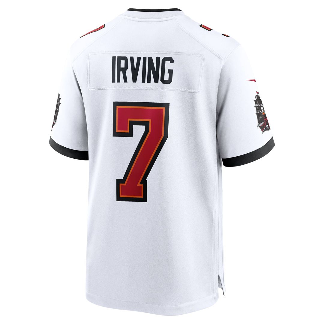Bucky Irving Tampa Bay Buccaneers Alternate Game Jersey - Pewter