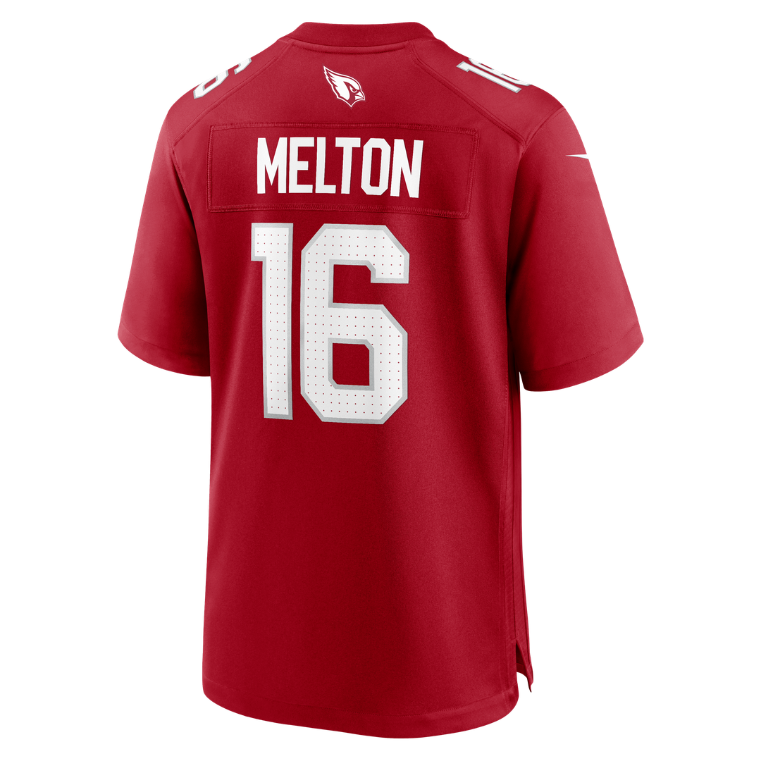 Max Melton Arizona Cardinals Game Jersey - Cardinal