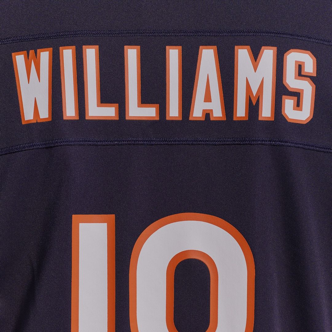 Caleb Williams Chicago Bears Game Jersey - Navy