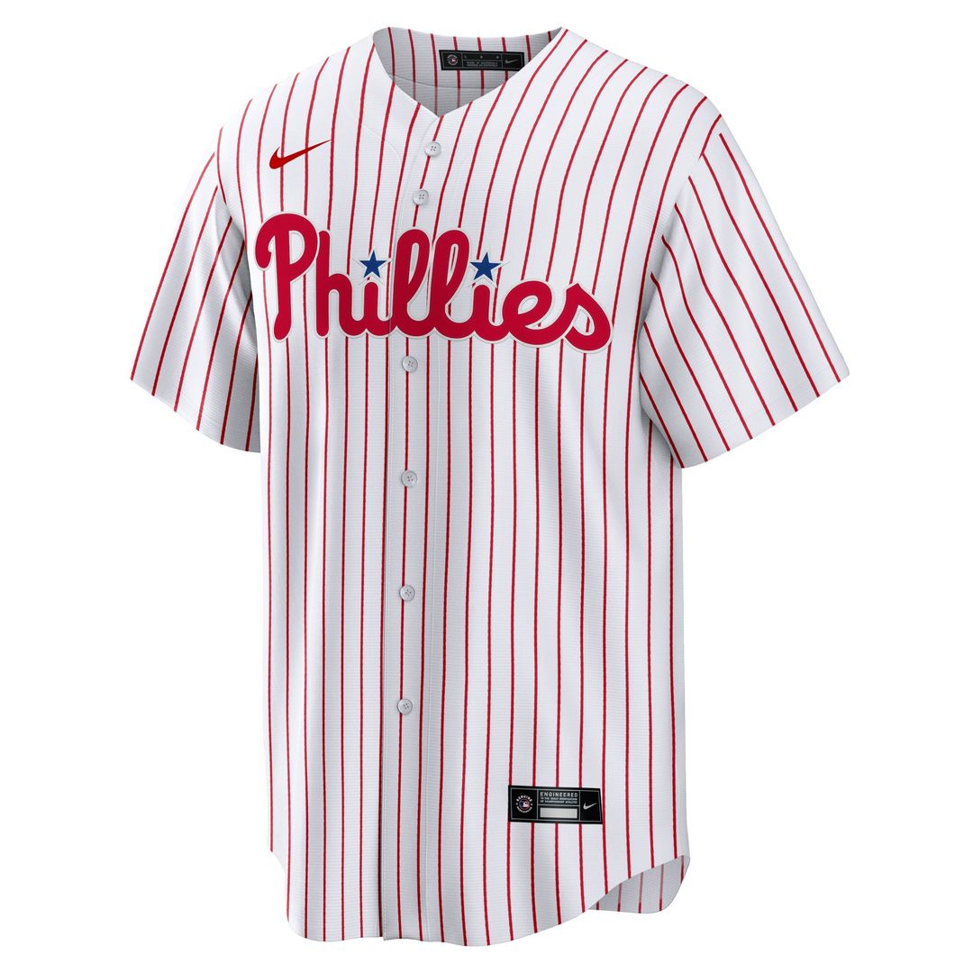 Philadelphia Phillies Rafael Marchán Nike White Home Replica Jersey