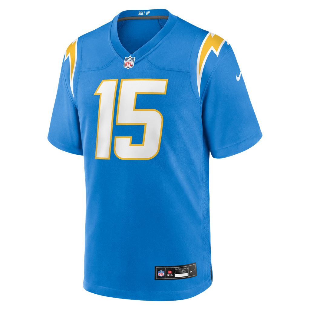 Ladd McConkey Los Angeles Chargers Alternate Charger Power Game Jersey - Gold