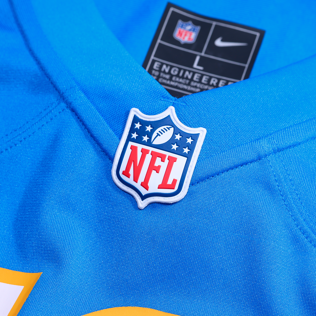 Josh Fuga Los Angeles Chargers Game Jersey - Powder Blue