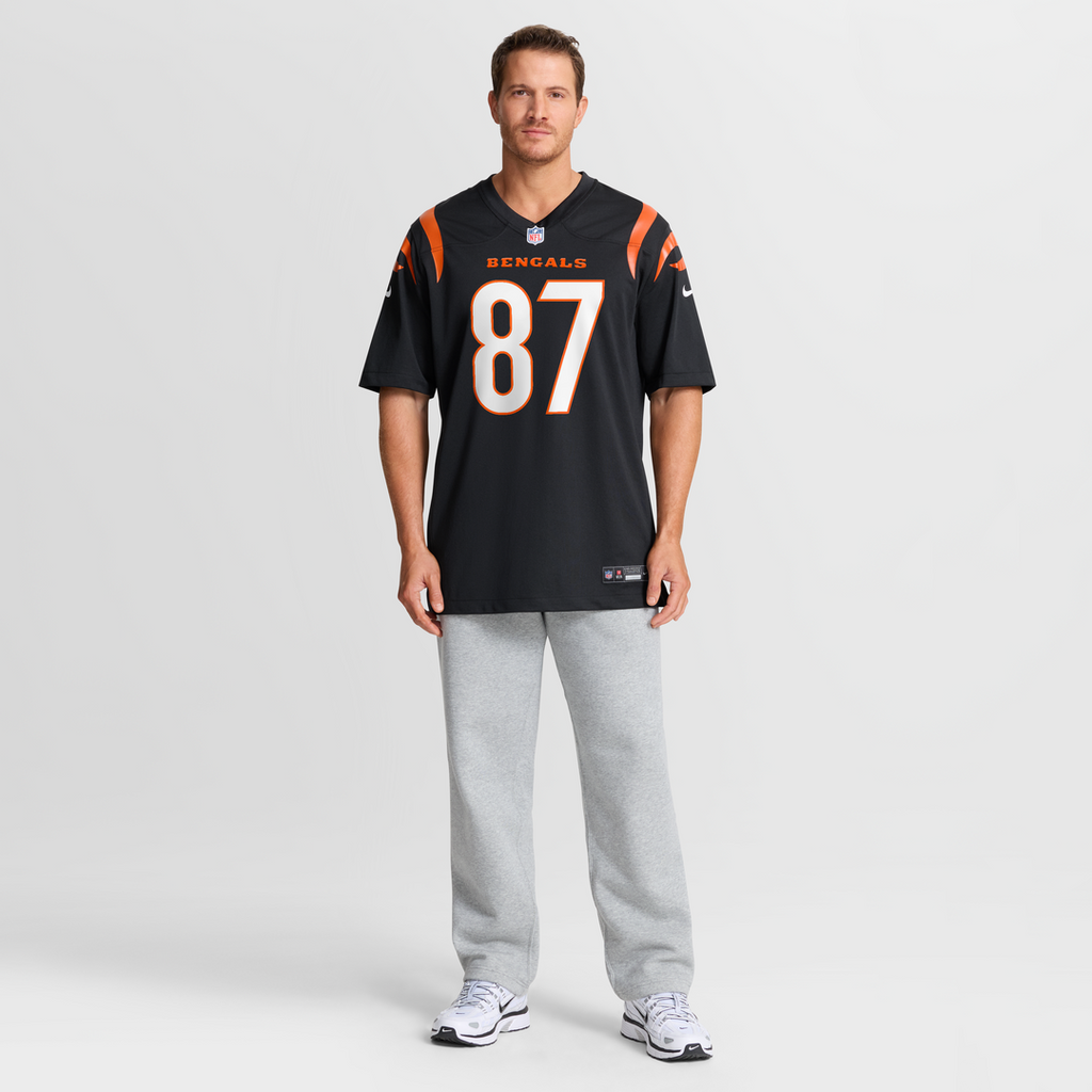 Tanner Hudson Cincinnati Bengals Home Game Jersey - Black