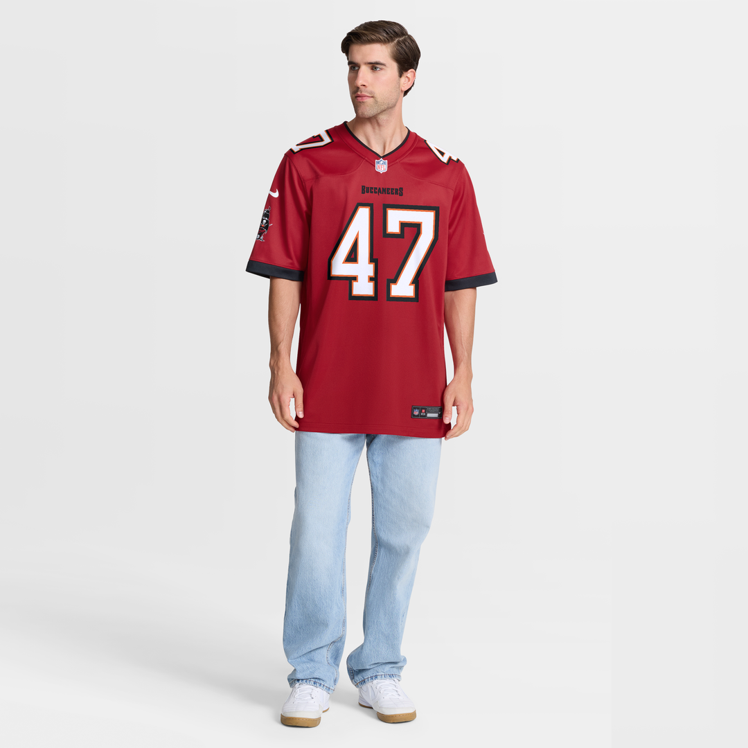 John Lynch Tampa Bay Buccaneers Game Jersey - Red