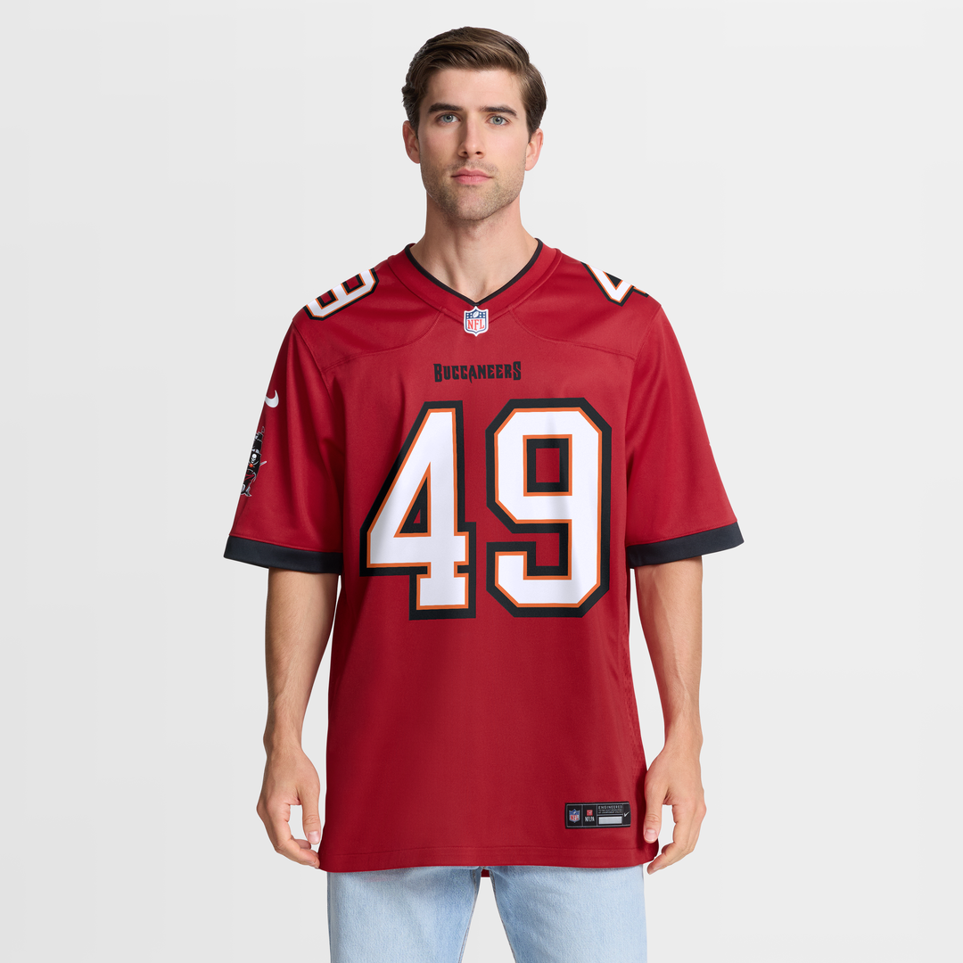 Owen Wright Tampa Bay Buccaneers Game Jersey - Red
