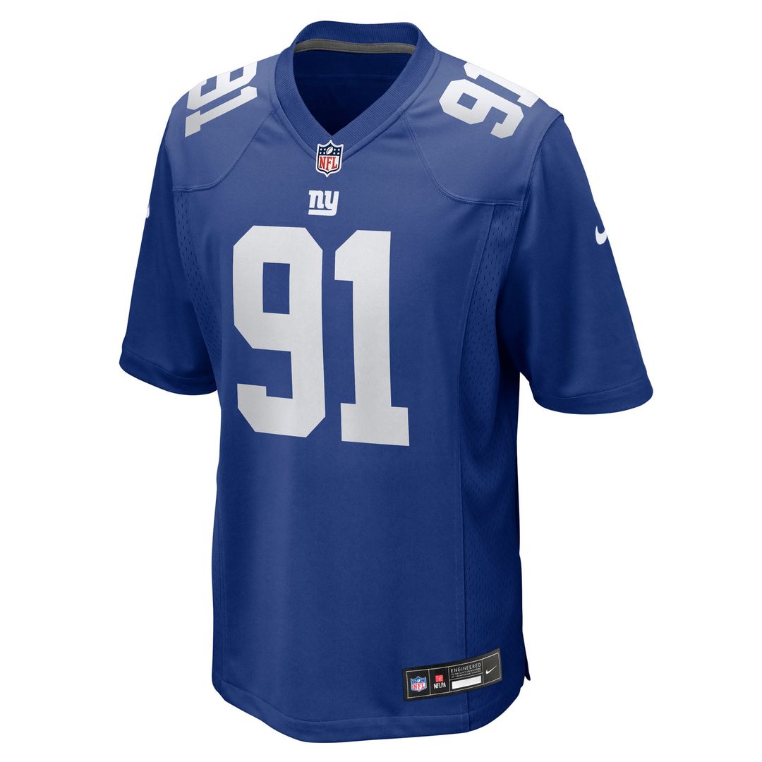 Darius Alexander New York Giants Game Jersey - Royal Blue