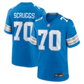 Juice Scruggs Detroit Lions Game Jersey - Blue