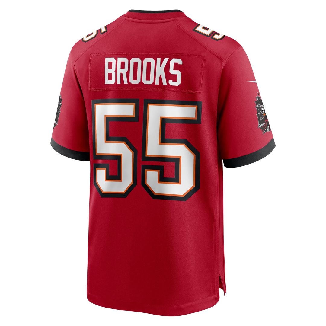 Derrick Brooks Tampa Bay Buccaneers Game Jersey - Red