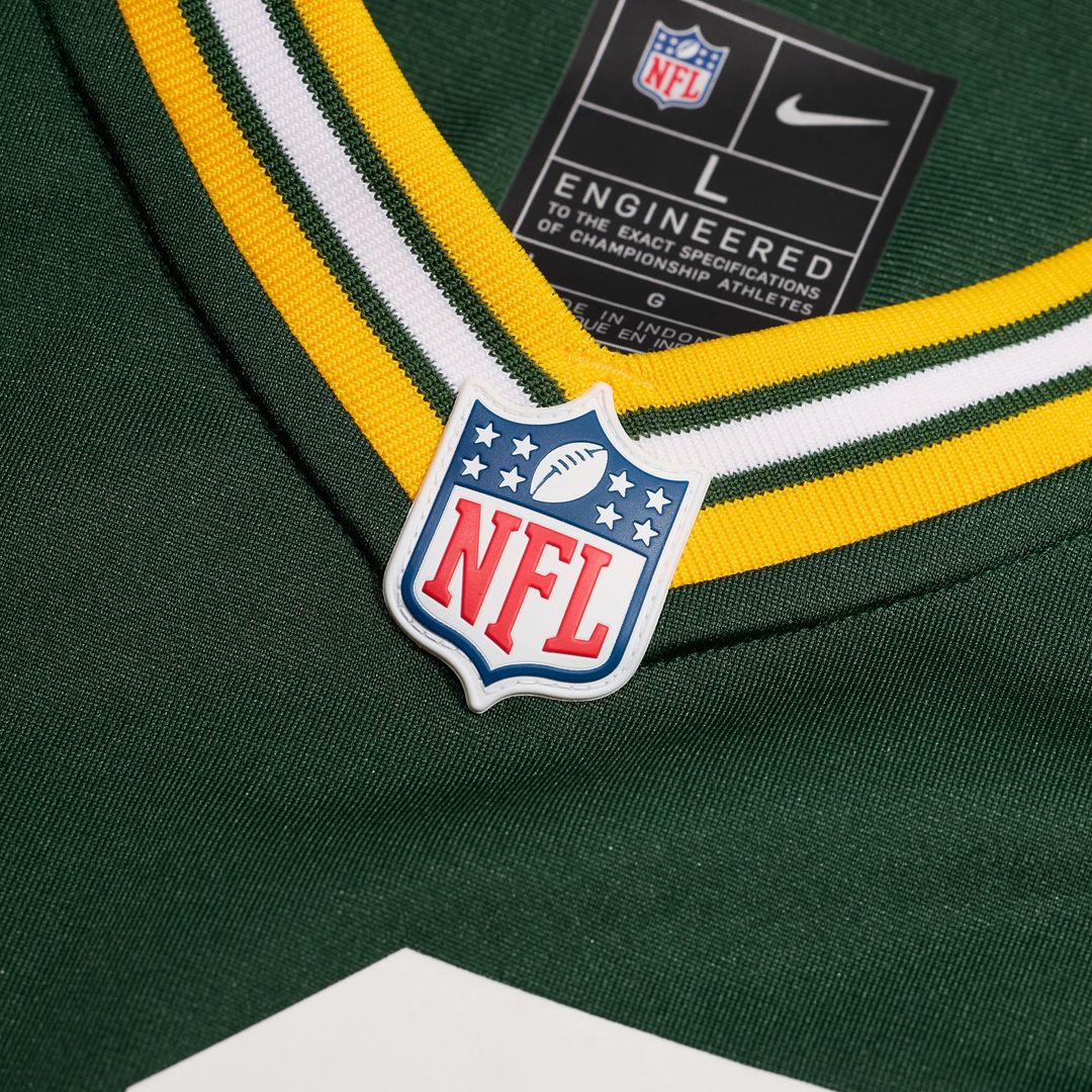 Number 1 Dad Green Bay Packers Game Jersey - Green