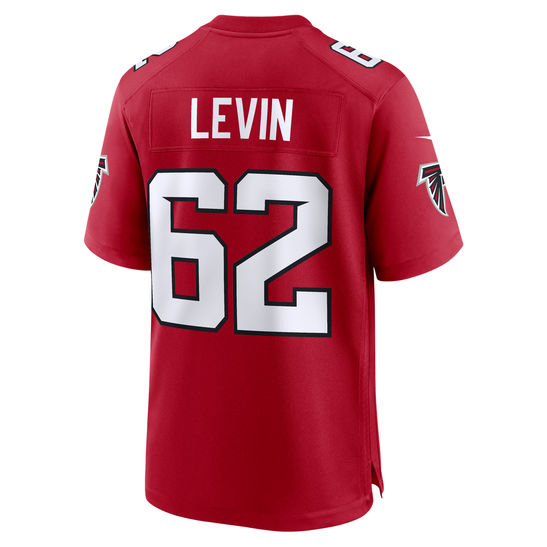 Corey Levin Atlanta Falcons Game Jersey - Red