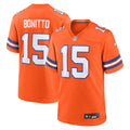 Nik Bonitto Denver Broncos Alternate 2 Mile High Collection 1977 Throwback Game Jersey - Orange