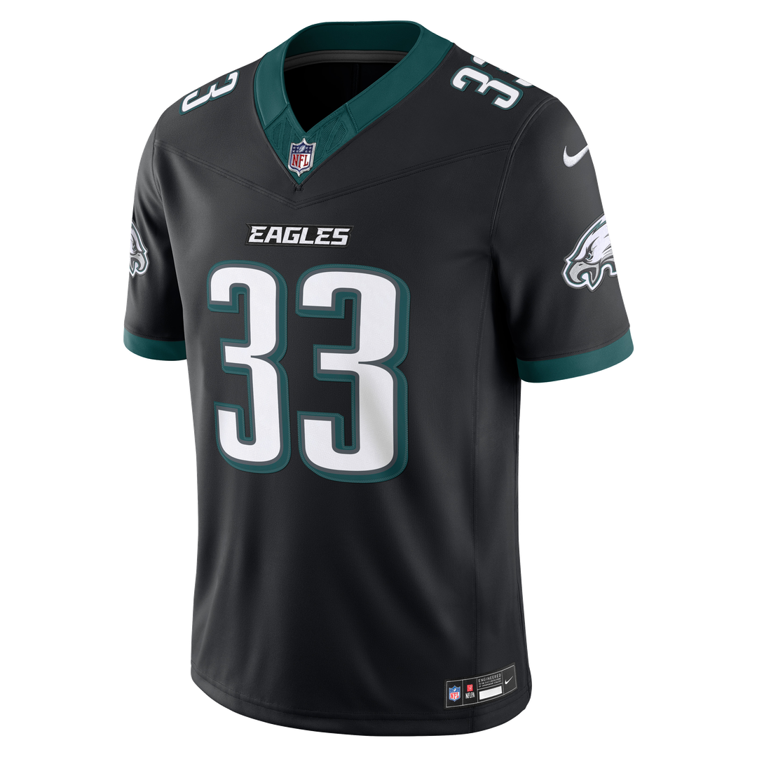 Cooper DeJean Philadelphia Eagles Alternate Vapor F.U.S.E. Stitched Limited Jersey - Black