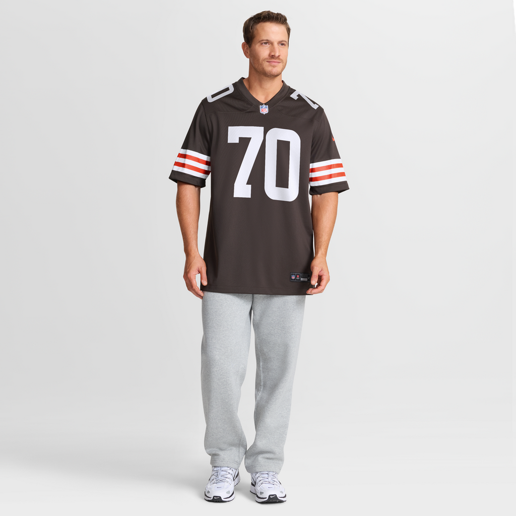 Zak Zinter Cleveland Browns Game Jersey - Brown