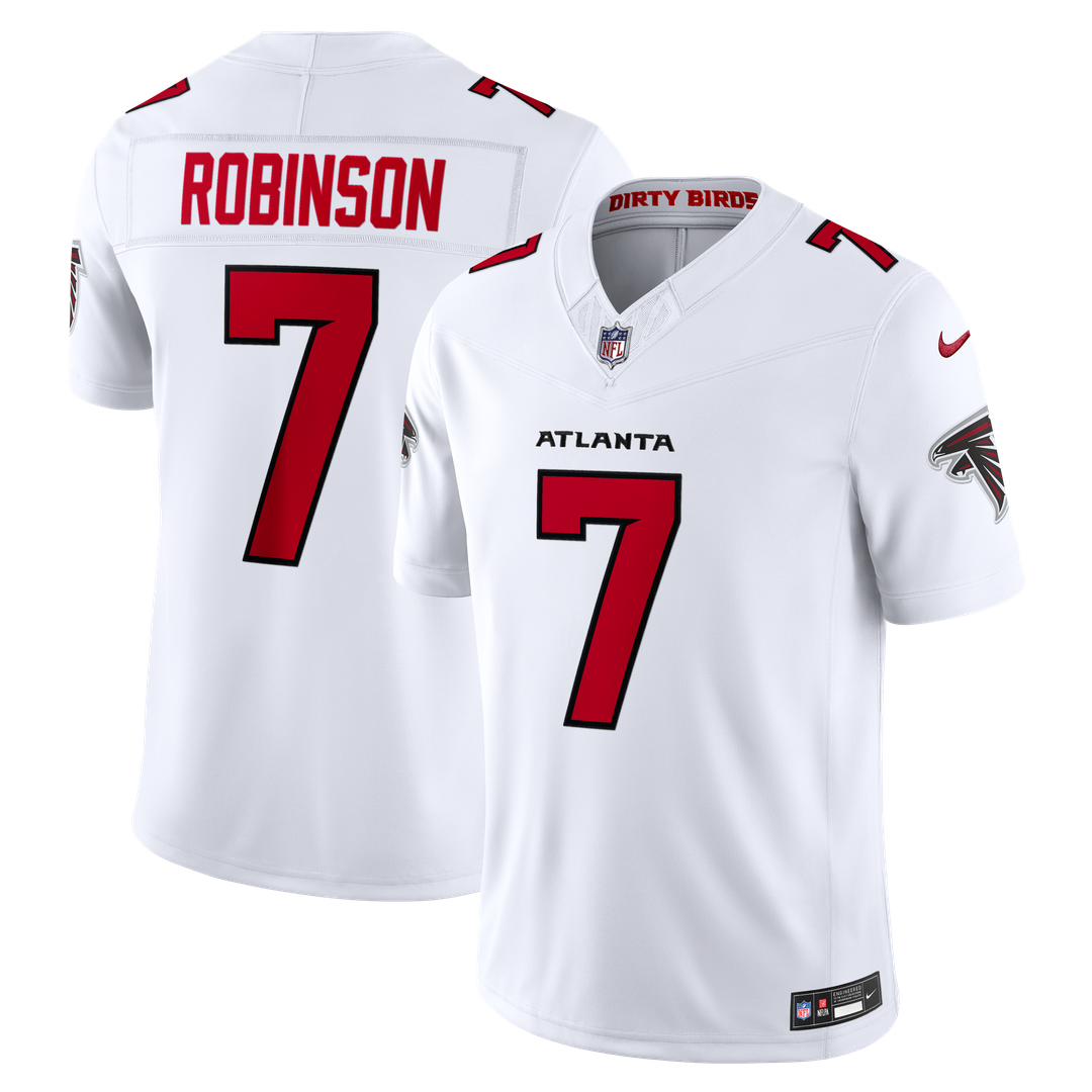Bijan Robinson Atlanta Falcons Alternate Throwback Vapor F.U.S.E. Stitched Limited Jersey - Black
