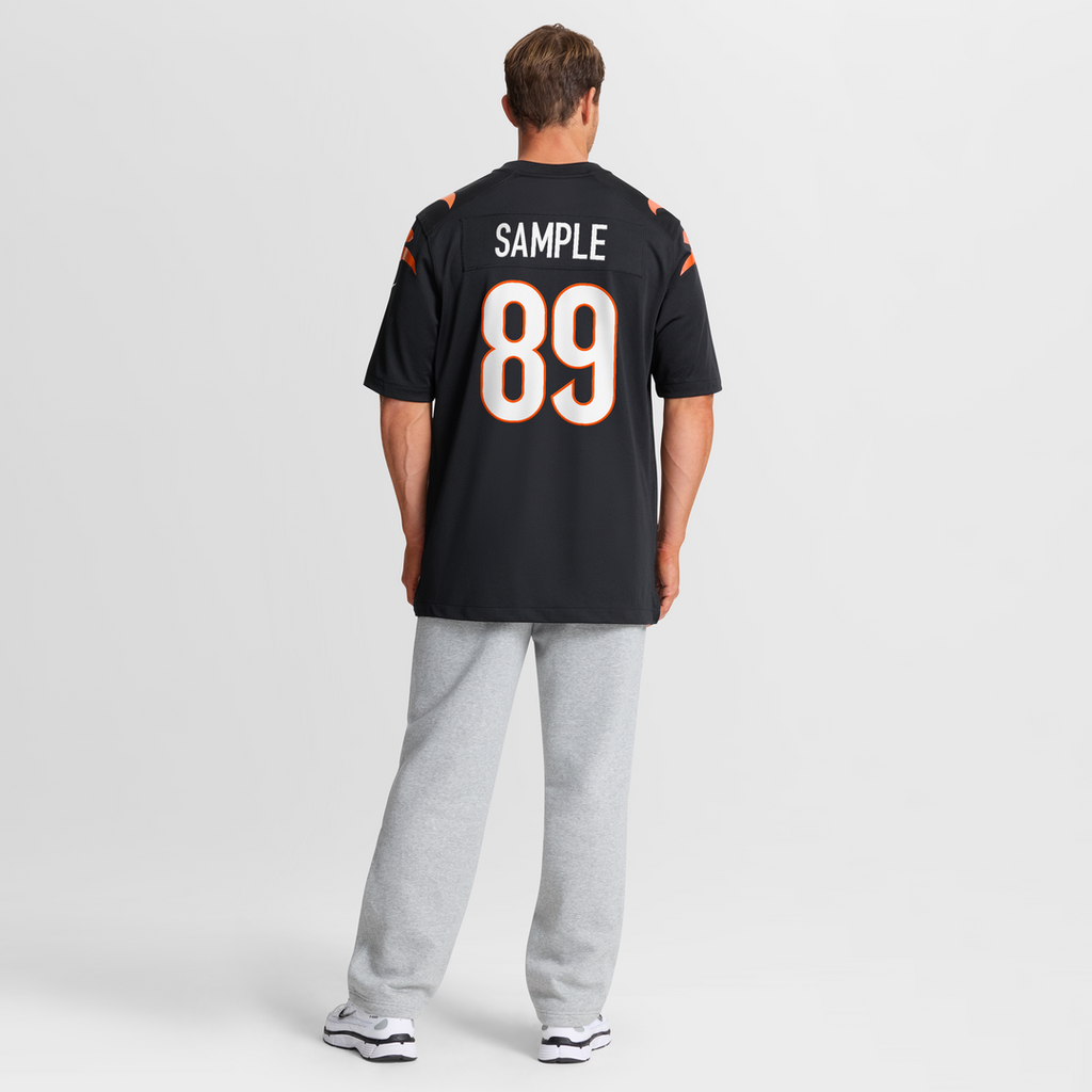 Drew Sample Cincinnati Bengals Game Jersey - Black
