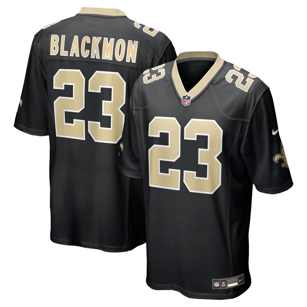 Julian Blackmon New Orleans Saints Game Jersey - Black