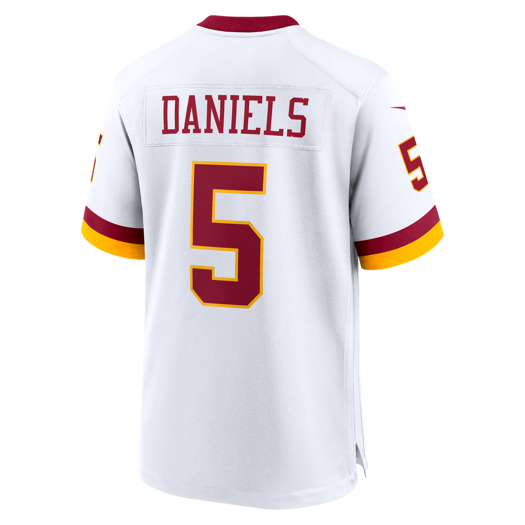 Jayden Daniels Washington Commanders Game Super Bowl Era Jersey - White