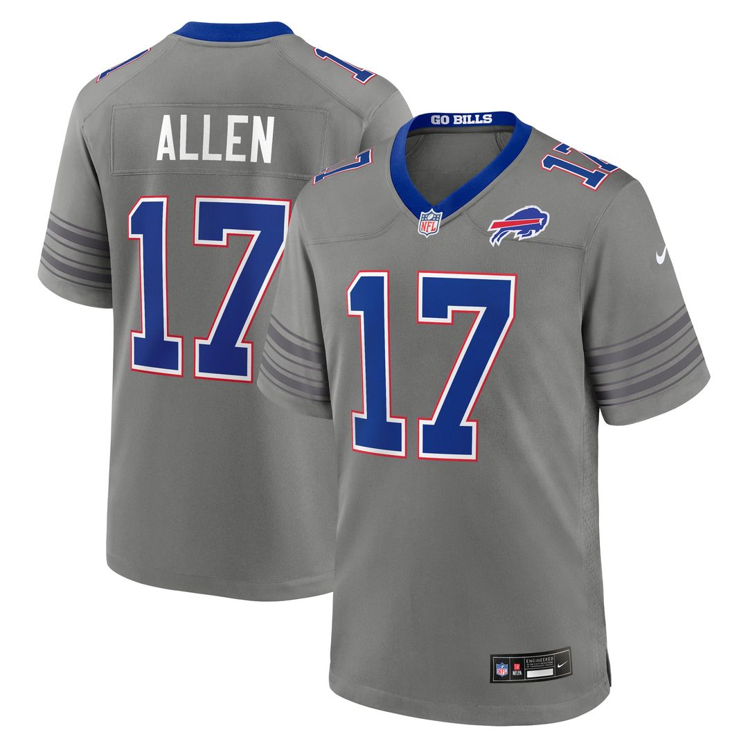 Josh Allen Buffalo Bills Game Jersey - Royal Blue