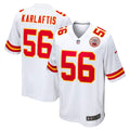 George Karlaftis Kansas City Chiefs Away Game Jersey - White