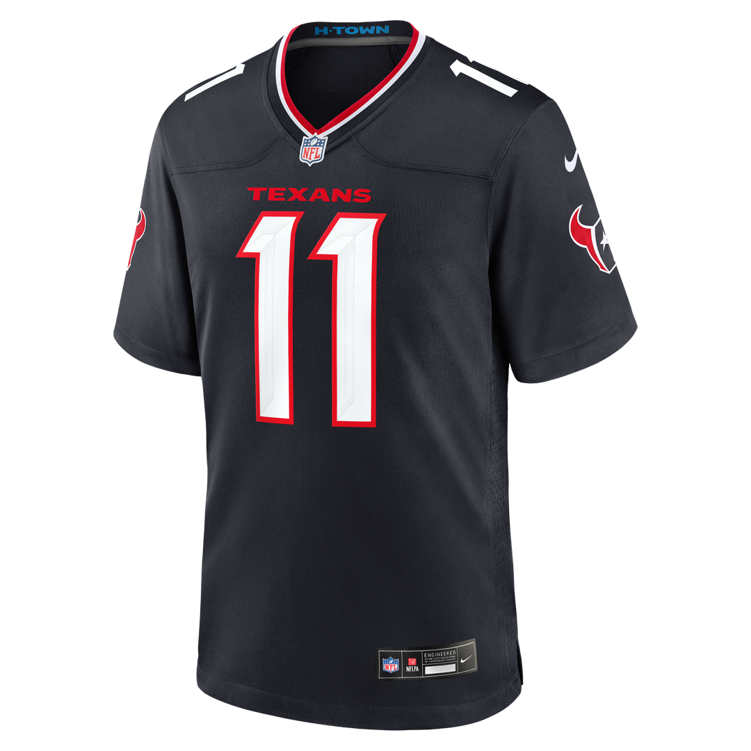 Tremon Smith Houston Texans Game Jersey - Navy