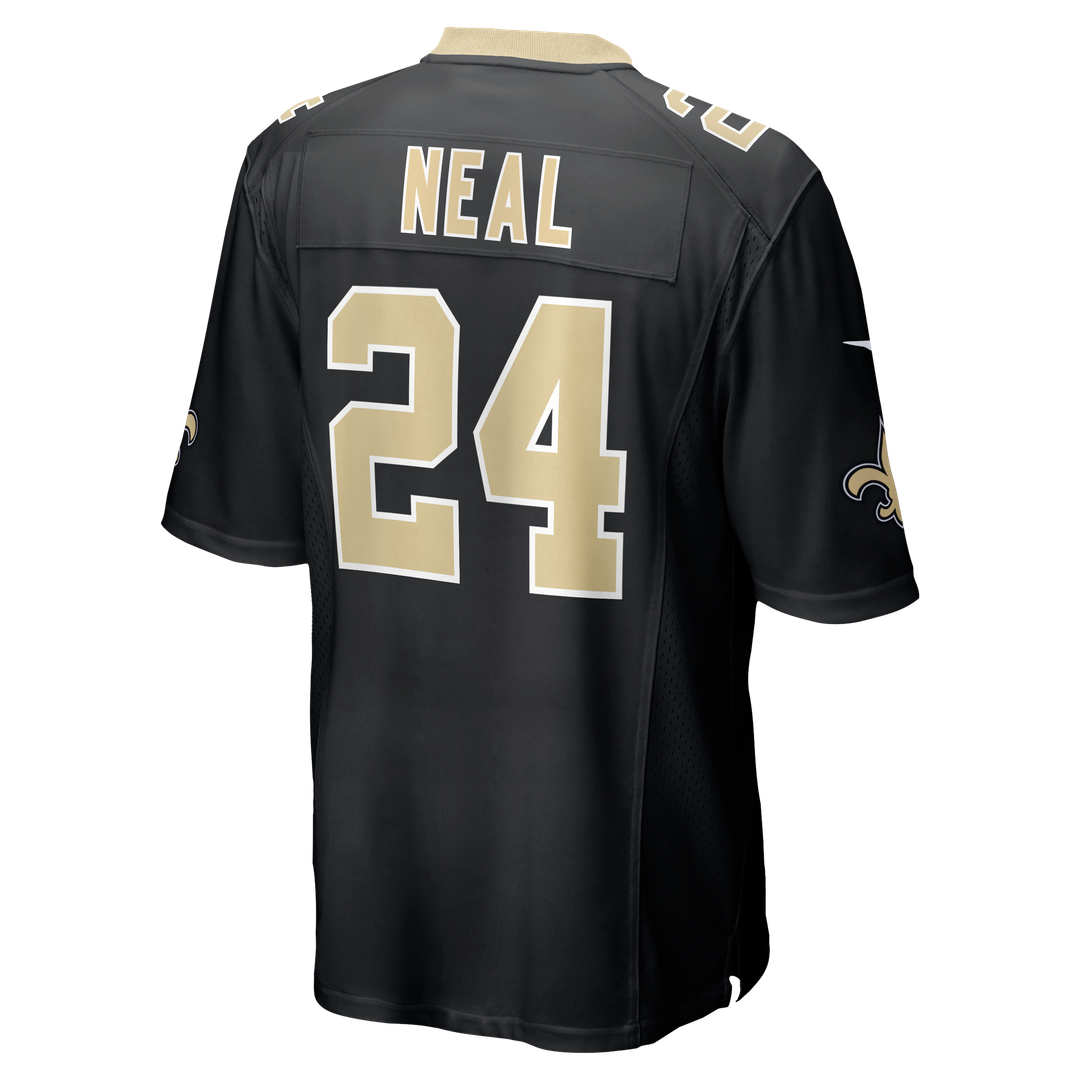 Devin Neal New Orleans Saints Game Jersey - Black