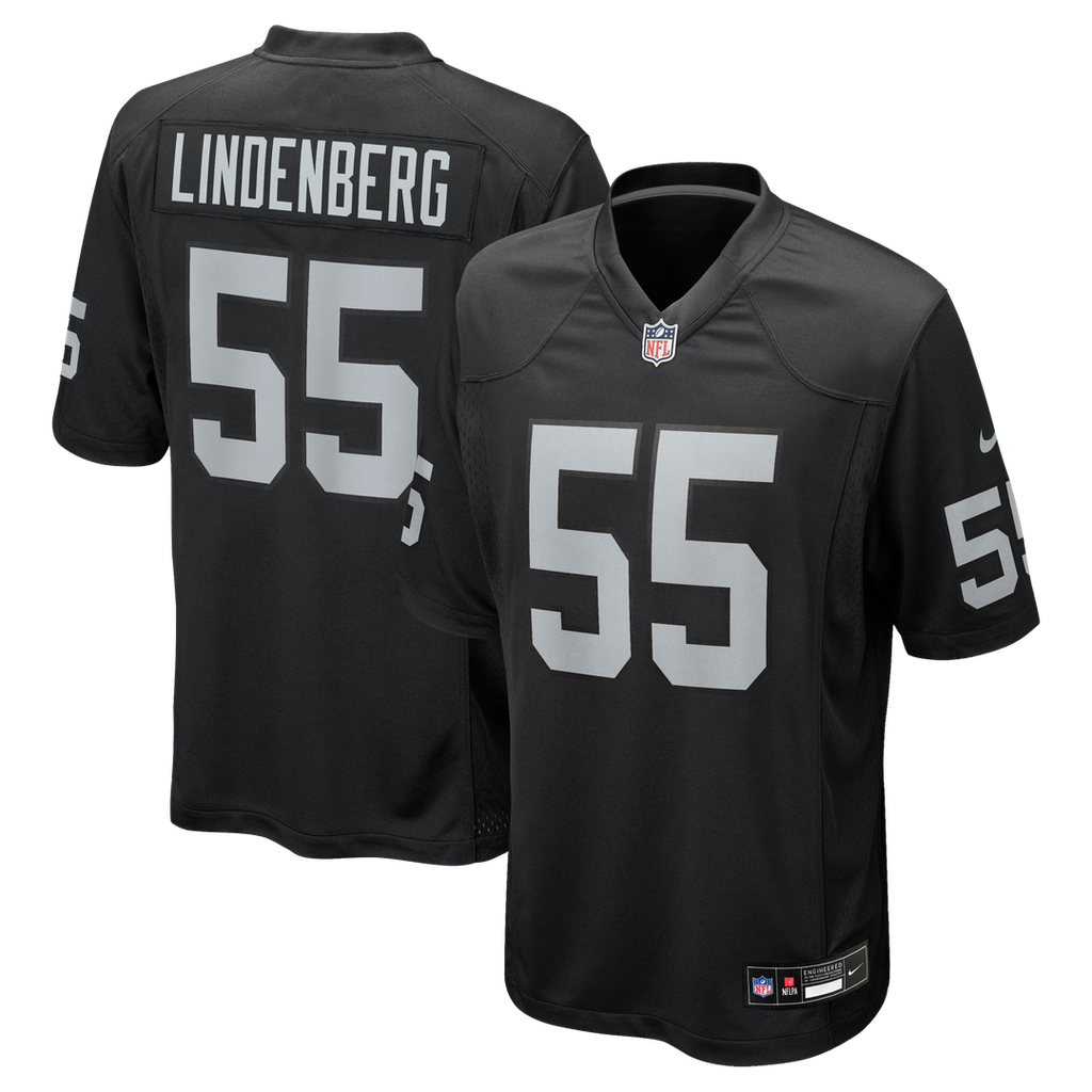 Cody Lindenberg Las Vegas Raiders Game Jersey - Black