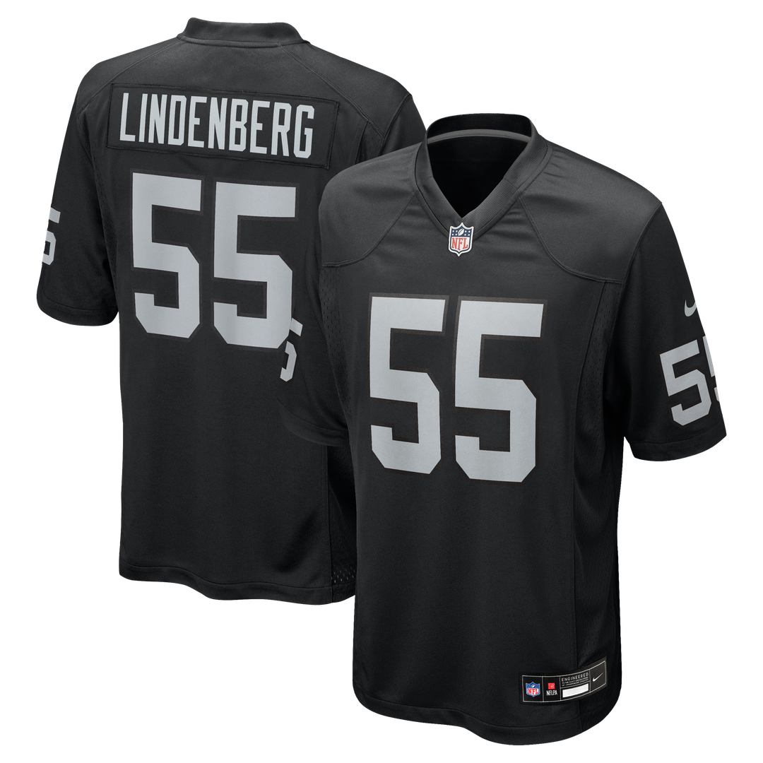 Cody Lindenberg Las Vegas Raiders Game Jersey - Black