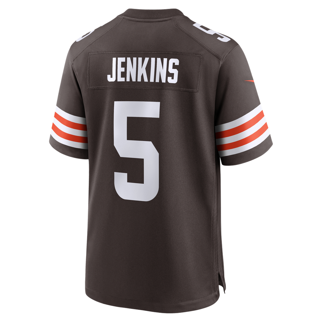 Rayshawn Jenkins Cleveland Browns Game Jersey - Brown