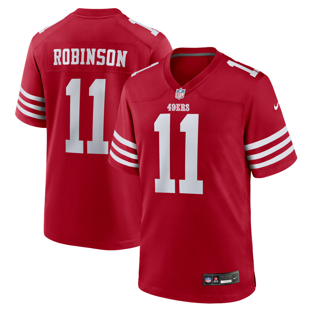 Demarcus Robinson San Francisco 49ers Game Jersey - Scarlet