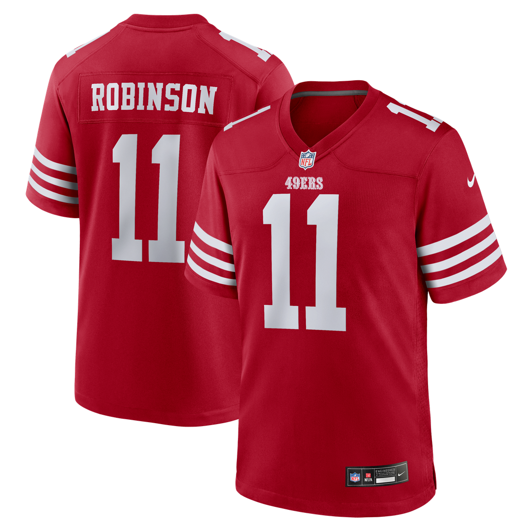 Demarcus Robinson San Francisco 49ers Game Jersey - Scarlet