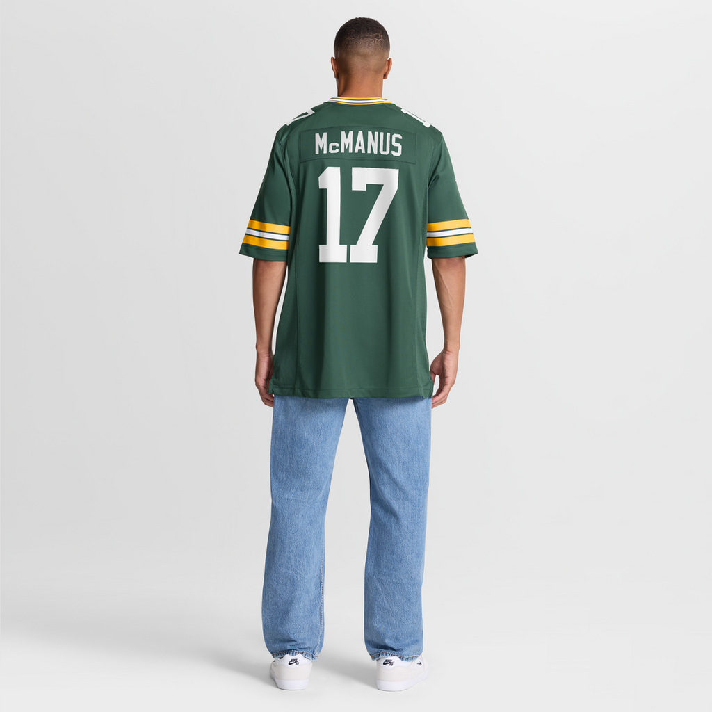 Brandon McManus Green Bay Packers Game Jersey - Green