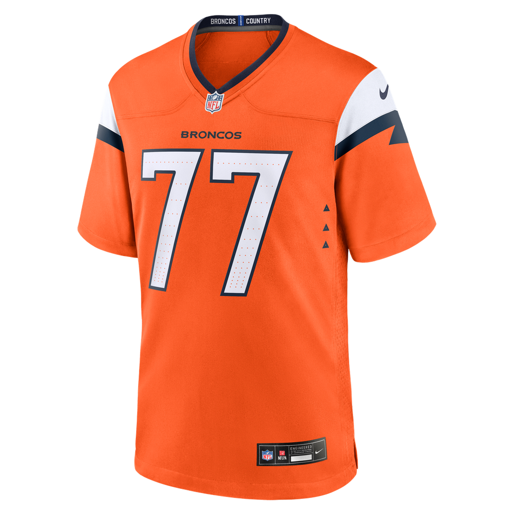 Quinn Meinerz Denver Broncos Game Jersey - Orange