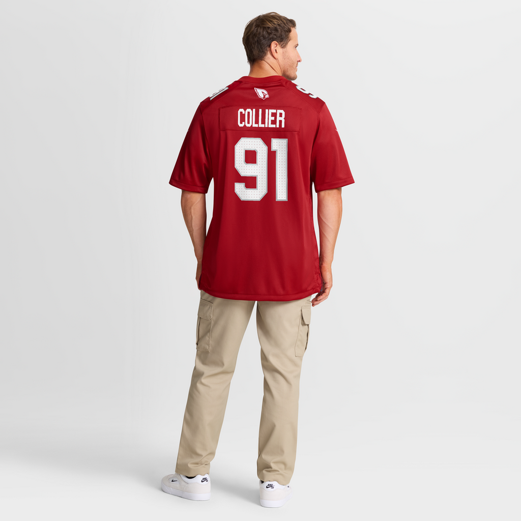 L.J. Collier Arizona Cardinals Game Jersey - Cardinal