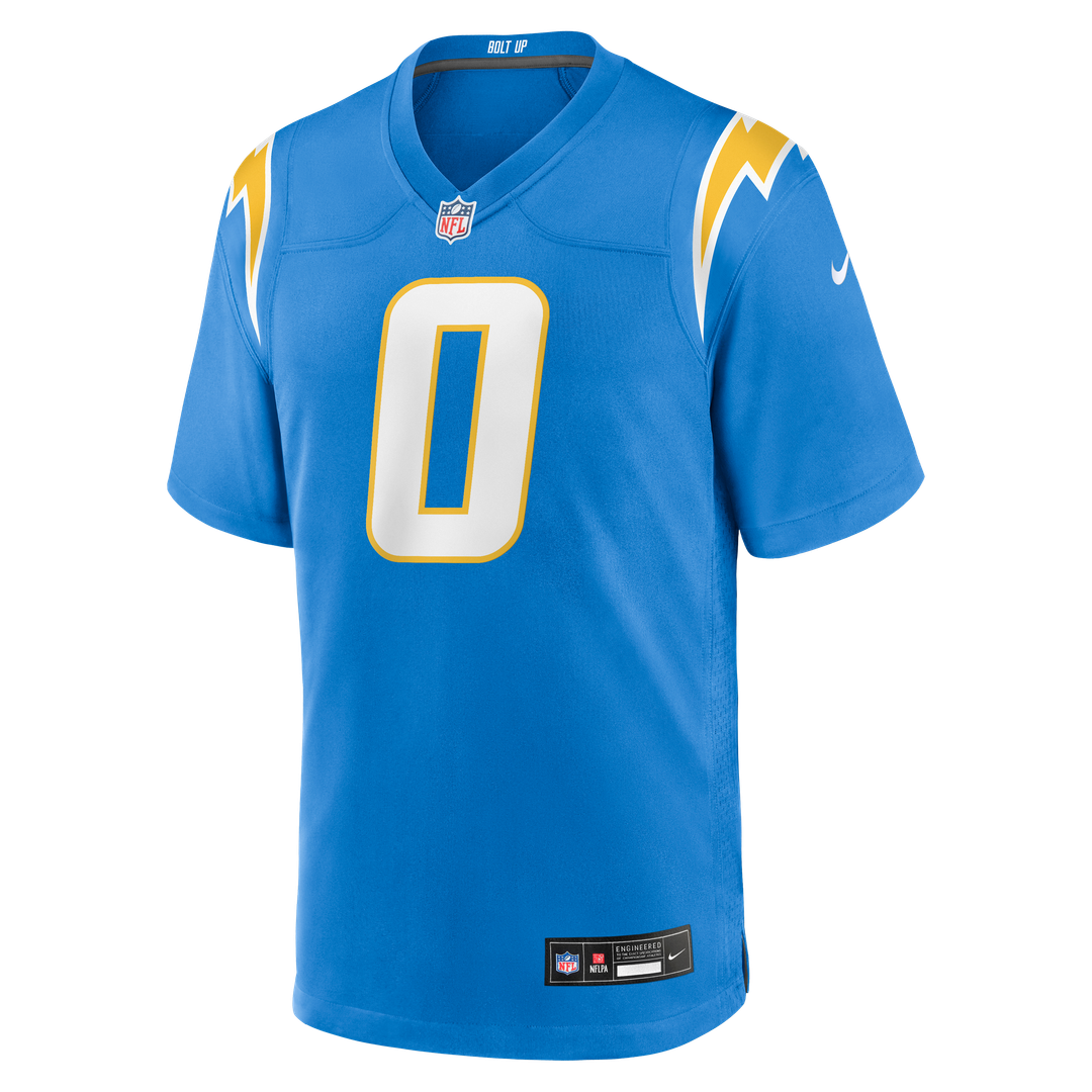 Daiyan Henley Los Angeles Chargers Game Jersey - Powder Blue